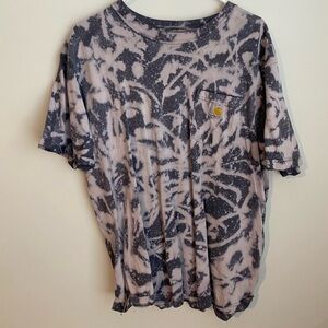 Carhartt upcycled Men’s Tie-Dye Pocket T-Shirt